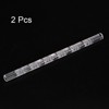 Unique Bargains Acrylic Embossed Non-Stick Round Head Baking Rolling Pins 2 Pcs - 3 of 3