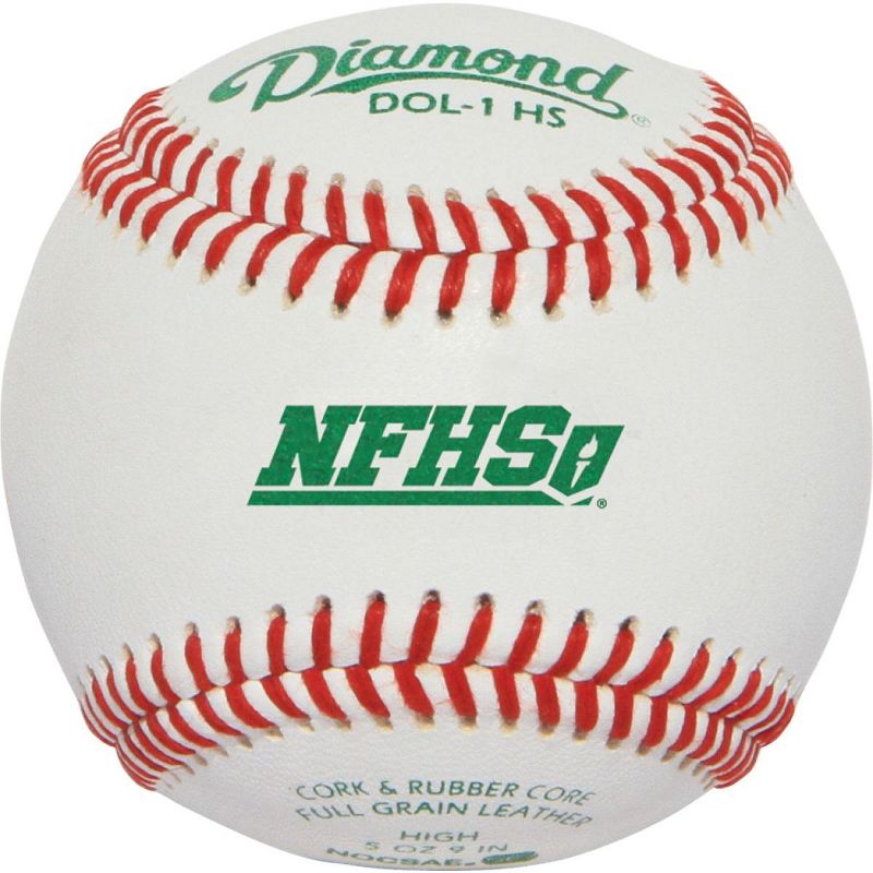 Diamond DOL-1 NFHS/NOCSAE Official League Baseball (Dozen), 1 of 2