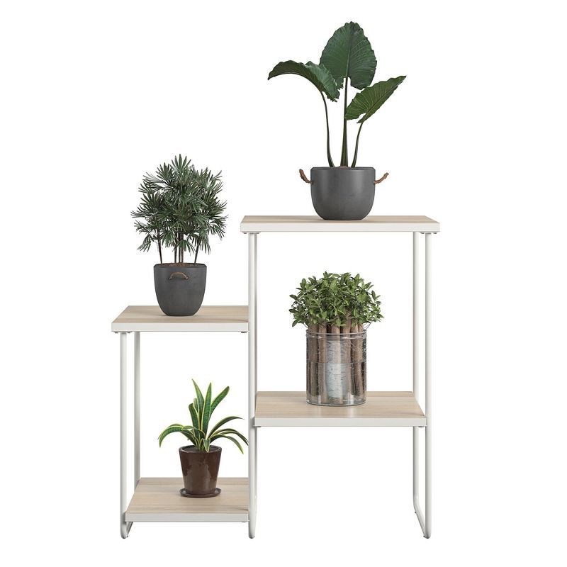 RealRooms Kently Plant Stand, Natural, 4 of 5