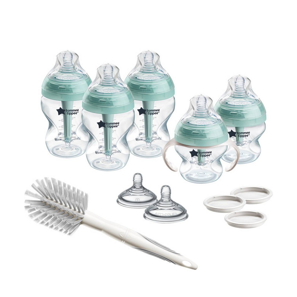 Photos - Baby Bottle / Sippy Cup Tommee Tippee Advanced Anti-Colic Grow with Baby Bottle Set - 12pc 