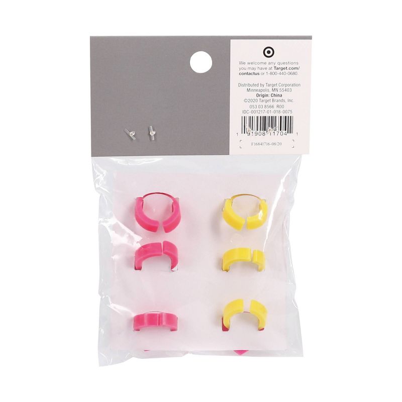 6ct Plastic Character Rings - Spritz&#8482;, 4 of 5