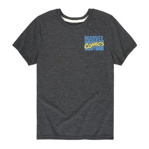 Boys' - Marvel - Venom Grunge Short Sleeve Graphic T-Shirt - 1 of 4
