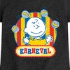 Girls' - Peanuts - Charlie Brown Karneval Fitted Short Sleeve Graphic T-Shirt - 2 of 4