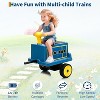 12V Licensed CHUGGINGTON Kids Ride On Train, 2-Seater Trackless Electric Car w/ Music, Lights, 7Ah Battery - 3 of 4