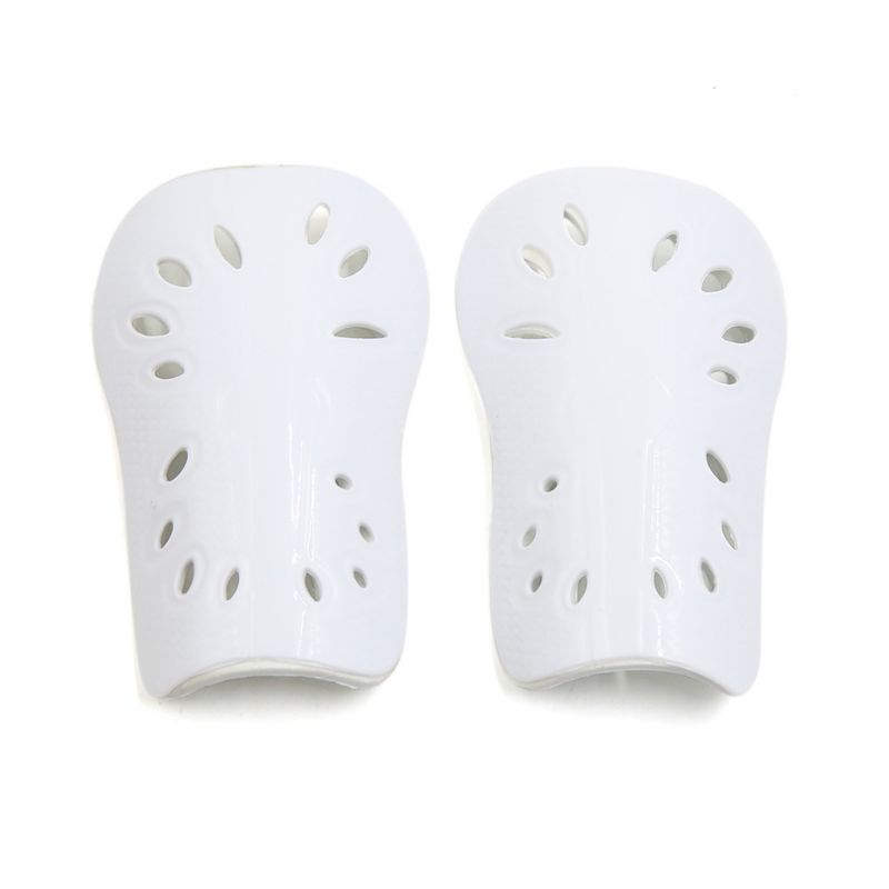 Unique Bargains Football Outdoor Sports Shin Pad Protective Gear Legs Guards White 1 Pair, 1 of 4