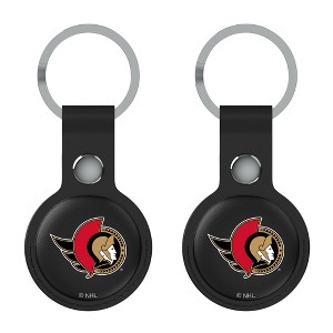 Keyscaper NHL Eastern Conference Teams Insignia Black Airtag Holder 2-Pack - 1 of 4