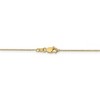 Black Bow Jewelry 0.65mm 10k Yellow Gold Diamond Cut Wheat Chain Necklace - 4 of 4
