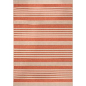 Courtyard CY6062 UV & Stain Resistant Non-Shedding Power Loomed Indoor/Outdoor Rugs - Safavieh - 1 of 4