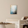 Art Remedy Blue Sea of Punta Cana Blue Abstract Wall Art Framed - 2 of 4