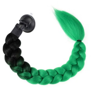 Unique Bargains Helmet Decor Gradient Pigtail 22.83" - 1 of 4