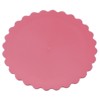 Unique Bargains PVC Heat Resistant Waterproof Flower Shape Coasters 4 Pcs 4.13" - 3 of 4