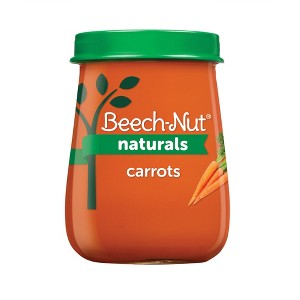 Beech-Nut Naturals Carrots Baby Food Jar - 4oz - 1 of 4