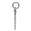 Black Bow Jewelry Sterling Silver, Varsity Collection, Small D/C Pendant, Number 34 - 2 of 4