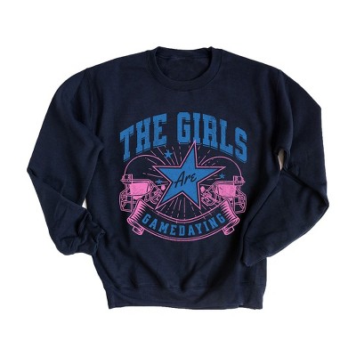 Simply Sage Market Women's Graphic Sweatshirt The Girls Are GameDaying