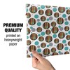 Guitars Electric Acoustic Rock And Roll Wood Paneling Gift Wrap 30" x 72" - 4 of 4