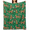 DSANE Christmas Goldendoodle Christmas Throw Blanket Soft Fleece Christmas Blanket Cozy Flannel Throw for Couch Bed - 2 of 4