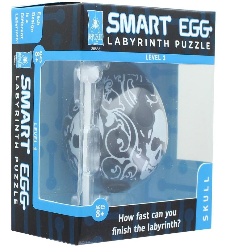 University Games Smart Egg 1-Layer Level 1 Labyrinth Puzzle | Skull, 2 of 4