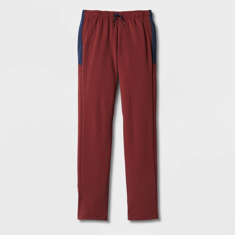Boys' Track Pants - All In Motion™ Maroon, 1 of 4
