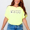 Simply Sage Market Life Is Better With My Boys Heart Garment Dyed Tee - 2 of 4