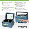 Presto 06017 Nomad Portable Electric Slow Cooker with Locking Lid, Dry Erase Board, and Utensil Holder Spoon - 3 of 4