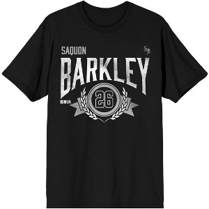 NFLPA Saquon Barkley Distress Number Tee for Men-Medium : Target
