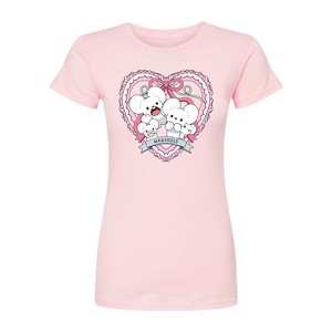 Women's - Pokémon - Maushold 4 Coquette Fitted Graphic T-Shirt - 1 of 1