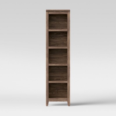 narrow bookshelf target