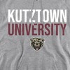 Kutztown University Official Stacked Adult Pull-Over Hoodie, Athletic Heather - 2 of 4