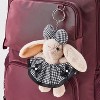 Girls' Plush Bunny Bag Charm - art class™ Cream - 3 of 3