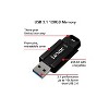 Lexar JumpDrive S80 128GB USB 3.1 Flash Drive Black (LJDS080128G-BNBNU) LJDS80-128BNBNU - 2 of 3