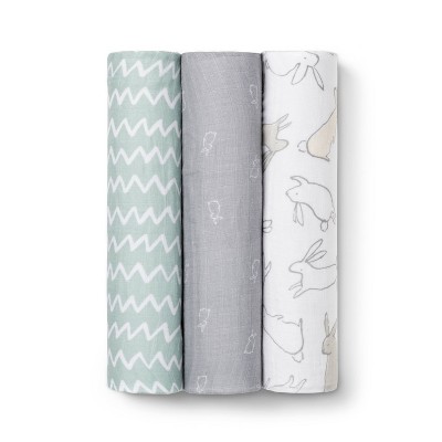 bunny swaddle blanket