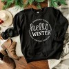 Simply Sage Market Women's Graphic Sweatshirt Hello Winter - 2 of 3