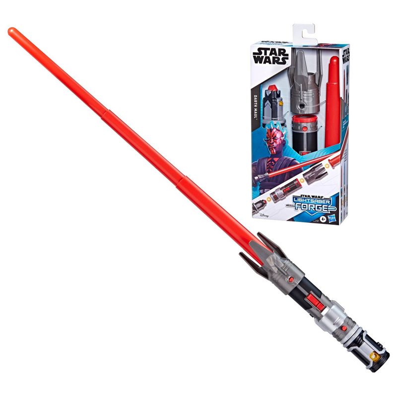 Star Wars Lightsaber Forge Darth Maul Extendable Red Lightsaber, 5 of 16