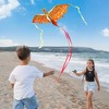 Joyfy Giant Dragon Kite– 47.2 In x 19.7 In Large Beach Kite with 328ft String for Outdoor Fun, Lawn Games and Family Activities - 4 of 4