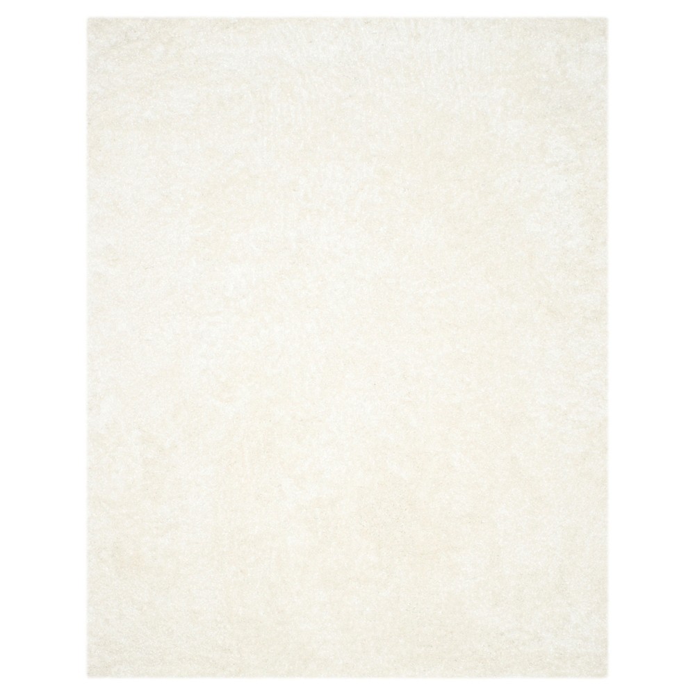 White Solid Tufted Area Rug - (6'x9') - Safavieh