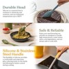 BRINJOY 26-Piece Kitchen Utensil Set - Heat Resistant Silicone Cooking Utensils with Stainless Steel Handles & Hooks (BPA Free) - 3 of 4