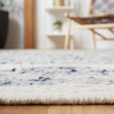Ivory Bliss Hand-Knotted Wool Shag Rug 8' x 10'