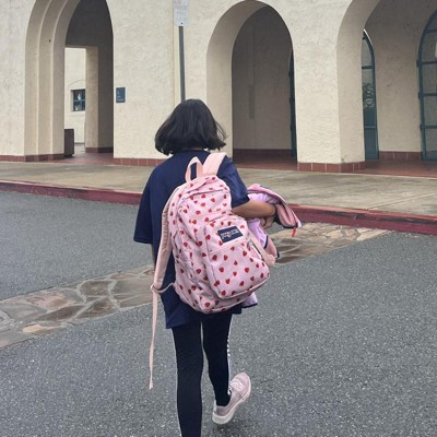 Jansport cheap backpack peach