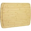 Large 30.1*20*0.8" Bamboo Cutting Board, Double-sided, Suitable for Cutting Vegetables and Meat, the Spacious Surface Provides You with Ample Space - 2 of 4