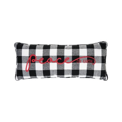 C&F Home Peace Embroidered Pillow
