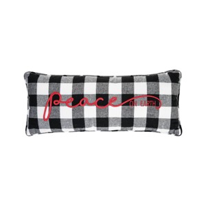 C&F Home Peace Embroidered Pillow - 1 of 4