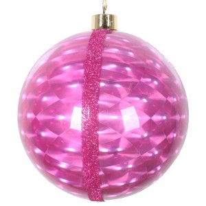Vickerman Glitter Reflector Ball Ornament - 1 of 2