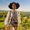 LakeForest "Outdoor Sun Hat with 2 Rechargeable Fans, Solar Powered, UPF50+, Breathable Mesh for Hiking & Fishing" Black - 4 of 4