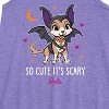 - Barbie - So Cute It's Scary Graphic Sleeveless Aline Dress - 2 of 3