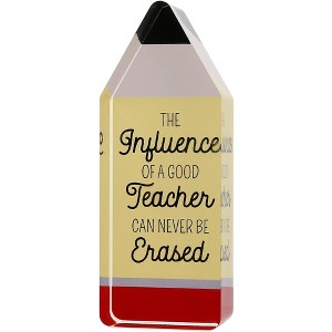 Pavilion Gift Company - Influence - 5" Acrylic Pencil Plaque - Wall Sign Panels - 1 of 4