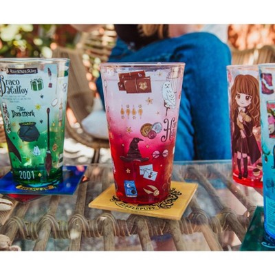Harry Potter Magical Characters 16-Ounce Glossy Pint Glass Set