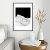 Viviana Gonzalez Lines in the mountains Metal Framed Art Print - Deny Designs - 2 of 4