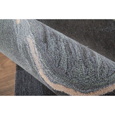 Amira Abstract Multicolor Wool 8' x 10' Area Rug