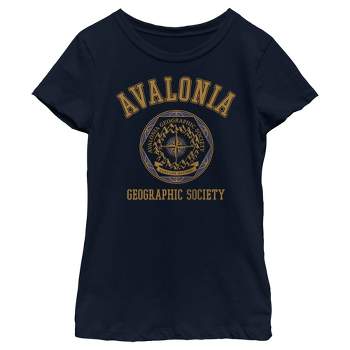 Girl's Disney Strange World Avalonia Geographic Society T-Shirt