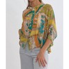 Women's Combo Button Up Top - entro - 3 of 4
